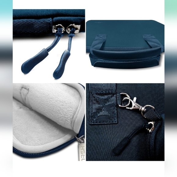 Hseok 13-14 Inch Laptop Case with Handle and Small Case - Picture 6 of 6